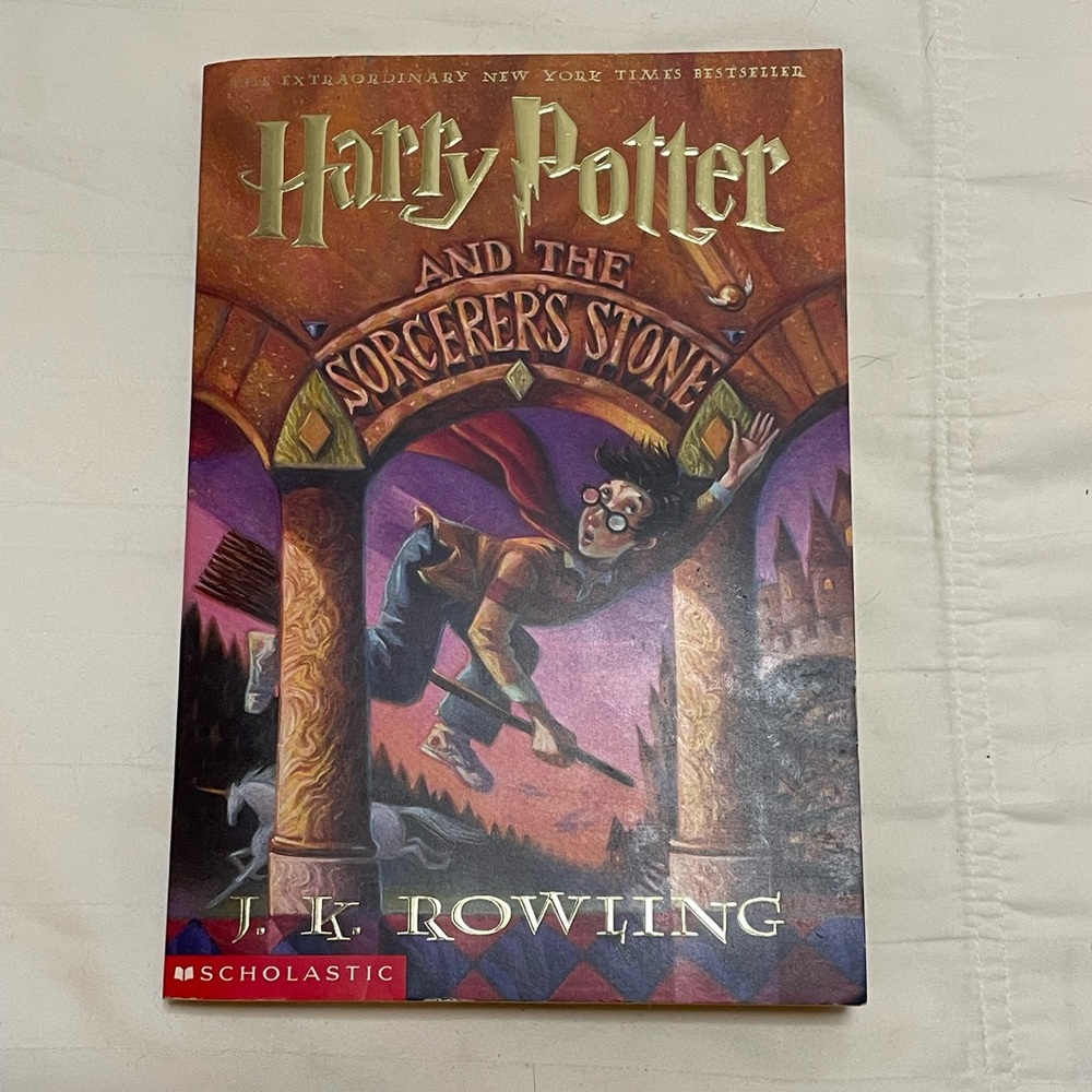 Harry Potter And The Sorcerer's Stone J K Rowling Scholastic 1999 Print